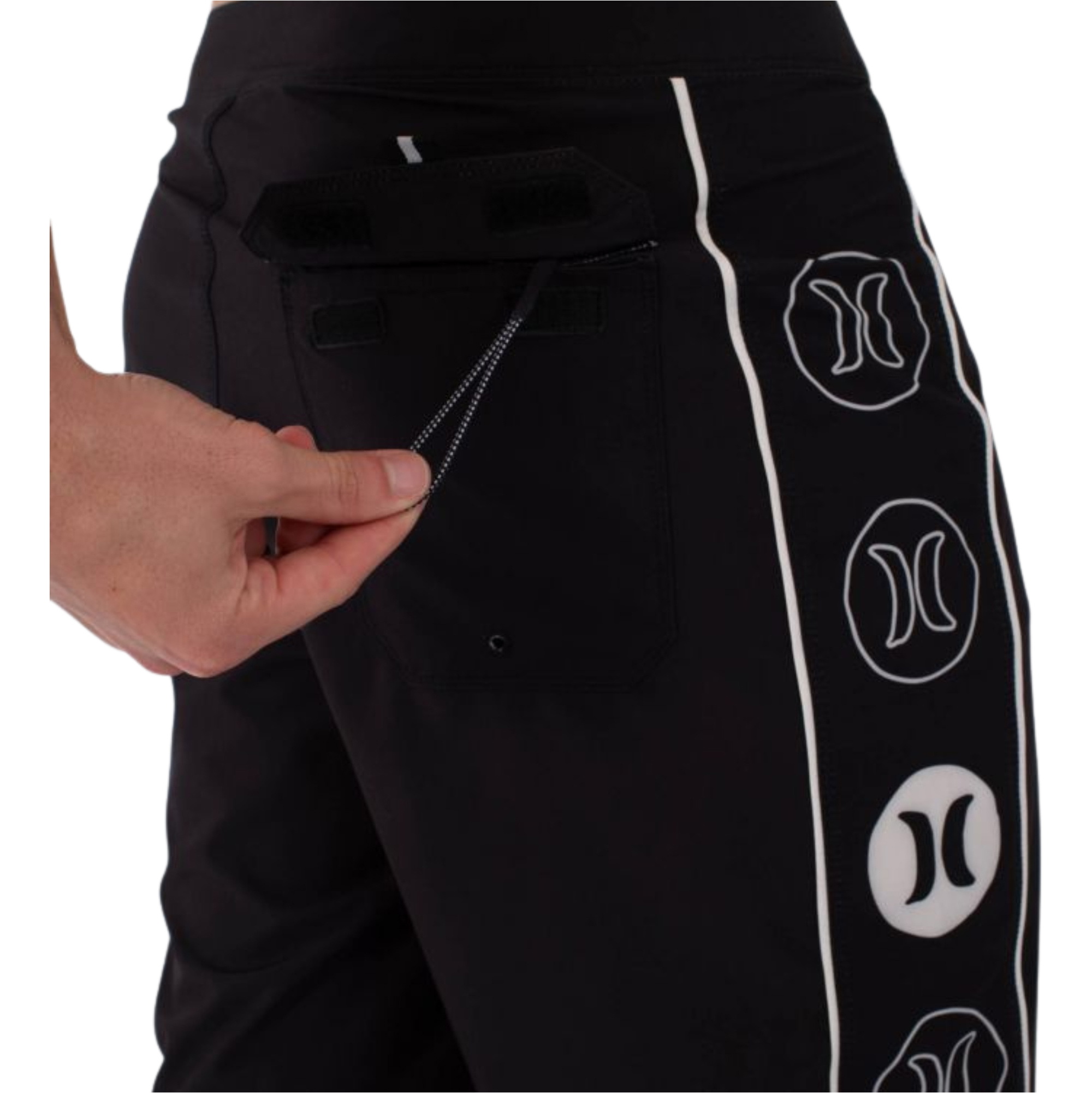 2026 Hurley Mens Kraft Boardshorts MBEUKR0001 - Black